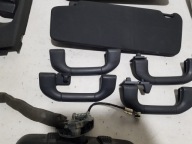 MERCEDES W204 AMG black, inner pillars light plastics