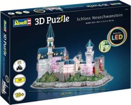 Revell 3D puzzle 00151 - Zámok Neuschwanstein (LED edícia)