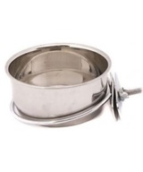 Miska metalowa przykręcana 150 ml - 7,5 cm