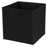 Úložný box textilný, čierny 31x31x31cm