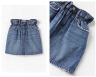 ZARA spódnica jeansowa typu papperbag