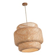 ch-Woven Bamboo Pendant Lamp Retro Style