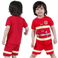 Piżama chłopięca dziecko policja strażacka 92-140