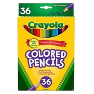 Crayola Colored Pencils 12 Colors 24 Colors 36 Colors Drawing Creation Tool