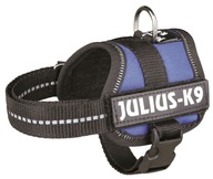 Postroj Julius-K9 , Baby 1/XS: 30 – 40 cm,modrý