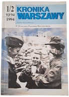 Kronika Warszawy 1/2 1994