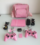 Konsola SONY PS2 PLAYSTATION 2 slim różowa pink