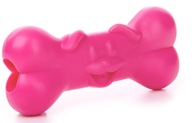 Kość pies TPR , różowa, zabawka dla psa, 8cm