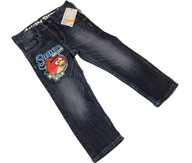 H&M spodnie jeans ANGRY BIRDS 92 cm 18-24 m-ce