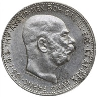 Austria 1 korona, 1913, Franciszek Józef I, srebro