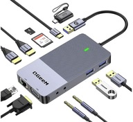 Dock HUB stanica USB-C DisplayLink Macbook M1 M2