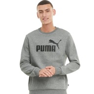 Bluza Puma ESS BIG LOGO CREW FL (58667803) SPORTOWA ODDYCHAJACA BAWEŁNIANA