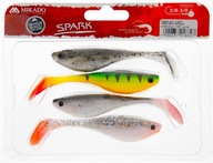 ZESTAW SPINNINGOWY MIKADO SPARK ZESTAW GUM RIPPERÓW 8,5 cm 4 szt