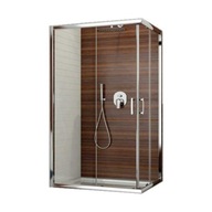 kabina prysznicowa narożna 120 x 80 - szkło 5 mm