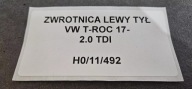 swing left rear part VW T-ROC 2017- 2.0 TDI original