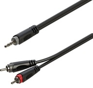Kabel audio RAYC150L6 Wtyki 2xRCA/Jack 3.5mm stere