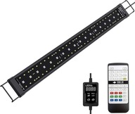 OSVETLENIE LED LAMPA AKVÁRIUM RGBW 60-70CM CELÉ SPEKTRUM OVLÁDAČ 24/7