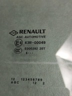 Renault Grand scenic IV 2016 window right front 803007502R