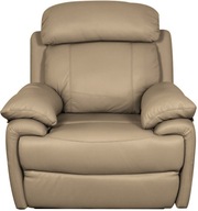 Skórzany fotel relaksacyjny ORLANDO kolor cappuccino