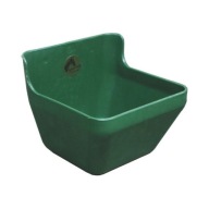 КОРИТО POMELAC 111 ДЛЯ КОНЕЙ ЗЕЛЕНЕ 16Л 310X340X310ММ