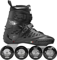 Роликові ковзани Roces X35 TIF, чорно-сріблясті