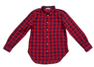 Koszula H&M 152 cm 11 12 lat Czerwona Kratka Kratkę