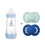 Zestaw Butelki MAM Baby Easy Start- Anti- Colic 320ml i Smoczek uspokajają