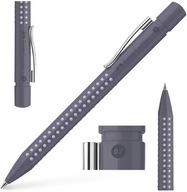 FABER-CASTELL Ołówek automatyczny na rysiki wkłady Grip 0,7 mm DAPPLE GRAY