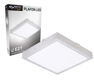 Plafon LED 2xE27 NATYNKOWY sufitowy oprawa LAMPA panel