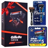 Gillette Fusion 5 Proglide Flexball Maszynka plus 5 x Ostrze Zestaw Prezent