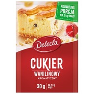 Cukier Wanilinowy Z Ekstraktem Wanilii 30G Delecta