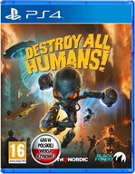 DESTROY ALL HUMANS ! - PL -PS4 NOWA GRA Płyta Blu-Ray