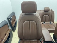 AUDI A7 C7 4G 10-14 seats side KOMPLET leather BRAZOWE GRZANE