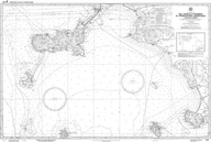 Edukacyjna mapa morska kanału Piombino cypel Argentario 1:100000
