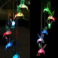 Solar Light Wind Chime LED String Światła ogrodowe