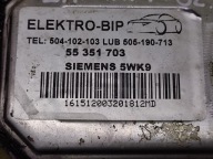 OPEL ZAFIRA A unité de commande électronique uce moteur 55351703