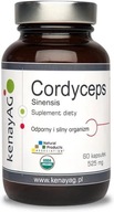 Kenay Cordyceps Organický Kordyceps BIO 60 kapsúl Imunita