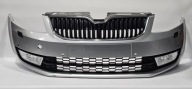 front bumper grille SKODA OCTAVIA III 12- PDC washers original 5E0807221