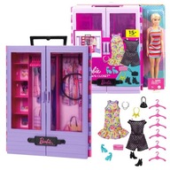 Set Bábika Barbie Šatník pre dievčatá