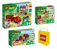 LEGO Duplo 10874 Vlak |10882 Železničné trate | 10872 Výhybky | Kabelka
