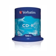 Płyty Verbatim CD-R Extra Protection cake box 100 szt.