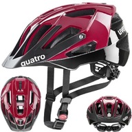 Kask rowerowy UVEX QUATRO roz. 56-61 cm MTB czerwony