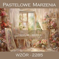 Tło fotograficzne materiałowe - Pastelowe Marzenia