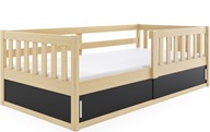 Detská drevená posteľ Smart