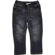NEXT spodnie chłopięce Jeansowe SUPER Rurki 92