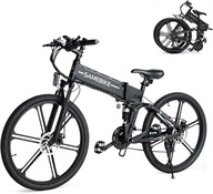 26'' Samebike Składany Rower Elektryczny 500W 48V 10.4AH 80km