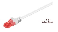 Microconnect V-UTP615WVP kabel sieciowy Biały 15 m Cat6 U/UTP (UTP)