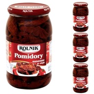 Rolnik Pomidory suszone w oleju w słoiku 4 x 900ml