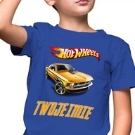 Detské tričko Hot Wheels Blue W 110