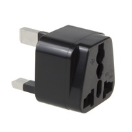 ADAPTER GNIAZDO EU NA WTYK UK MACLEAN, CZARNY